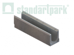 Купить Лоток водоотводный BetoMax DN160 бетонный Н31 по выгодной цене Лоток водоотводный BetoMax DN160 бетонный Н31 - Стандартпарк1