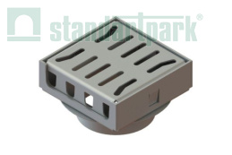 Трап водоотводной 150х150 из оцинкованной стали - Стандартпарк, рис. 2