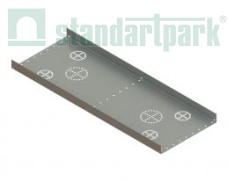 Корзина для укладки кабелей КУК-40.37.05-ОС стальная оцинкованная 61871