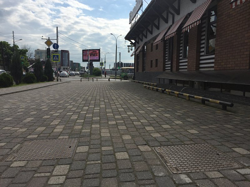 Канализационные квадратные чугунные люки Стандартпарк