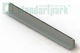 Щелевая насадка Slim Drain ТИП 1 T-образная DN100 кл. А15 - Стандартпарк1