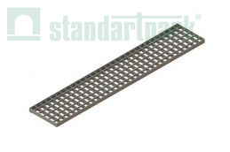 Решетка водоприемная Basic [33x33x2] ячеистая стальная оцинкованная кл. А15 - Стандартпарк1