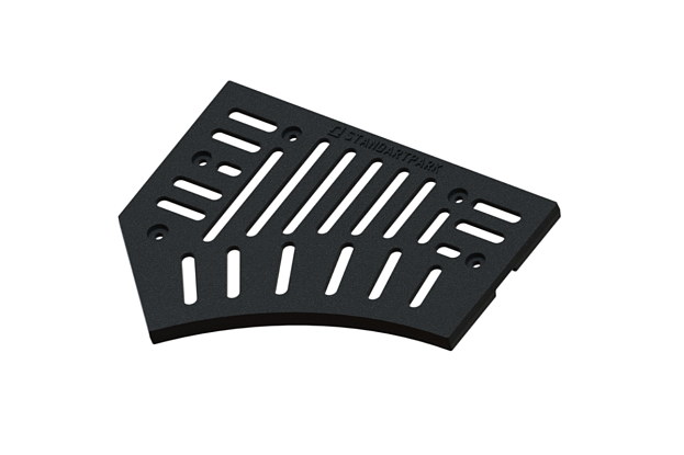 Доборный элемент для приствольной решетки (комплект), рис. 2