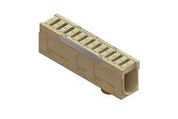 Блок монолитный водоотводный CompoMax ревизионный с решеткой полимербетонной DN150 h31 кл.D (комплект) - Стандартпарк, рис. 4