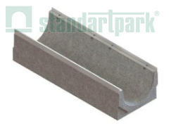 Лотки водоотводные бетонные BetoMax Drive DN300 каскадом h260-h410 под решетку кл.D400,E600, рис. 1
