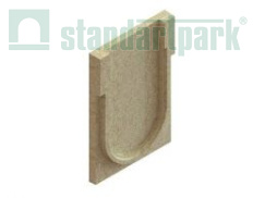 Заглушка торцевая полимербетонная для блока монолитного начальная 67219-5Н - Стандартпарк, рис. 1