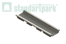 Лоток водоотводный пластиковый PolyMax Basic DN200 h80 - Стандартпарк, рис. 2