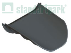 Переходник-перелив между лотками S’park 2 и S’park 3 (DN100 Н70 и Н100) - Стандартпарк, рис. 1