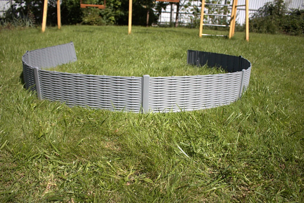 Садовое ограждение «Лоза» (цвет серый), рис. 3