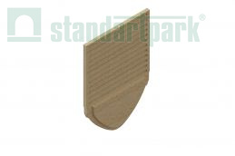 Заглушка торцевая полимербетонная для лотка 6771V-6D1