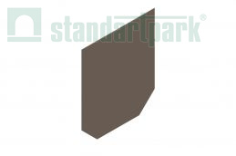 Заглушка торцевая стальная для лотка водоотводного бетонного 4569-D1