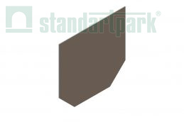 Заглушка стальная оцинкованная DN110 для лотка водоотводного бетонного 4109 - Стандартпарк1