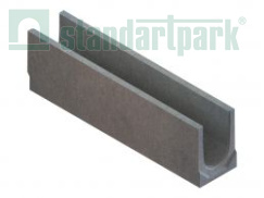 Лотки водоотводные бетонные BetoMax Drive DN150 уклонные h115-285 - Стандартпарк1