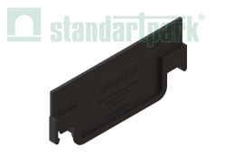 Заглушка торцевая пластиковая для лотков водоотводных пластиковых 8050-М/80571-М - Стандартпарк, рис. 2