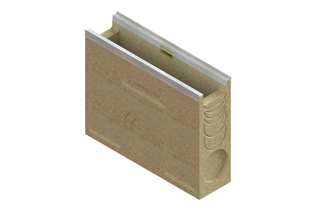 Пескоуловитель полимербетонный CompoMax Basic DN100 h390, рис. 2