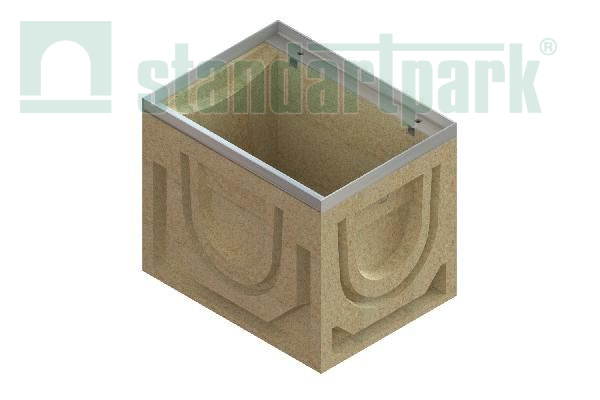 Дождеприёмный колодец CompoMax DN300 полимербетонный кл.F900 7770 - Standartparkчспмчв, рис. 1