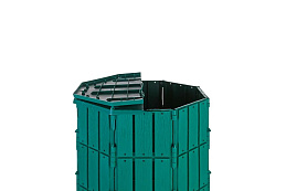 Стандартпарк предлагает Компостер садовый с крышкой «Плюс» 800 литров, рис. 2