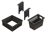 Дополнительные принадлежности к дождеприемнику 300х300мм - Стандартпарк