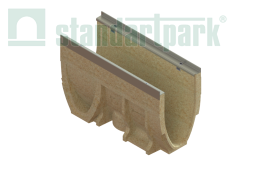 Лоток водоотводный CompoMax Drive DN150 H26 полимербетонный полуметровый кл.Е, рис. 1