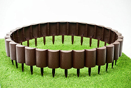 Стандартпарк предлагает Декоративное ограждение «Садовый конструктор» (цвет коричневый), рис. 3