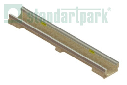 Купить Лоток водоотводный полимербетонный CompoMax Basic DN100 h80 по выгодной цене Лоток водоотводный полимербетонный CompoMax Basic DN100 h80 - Стандартпарк, рис. 3