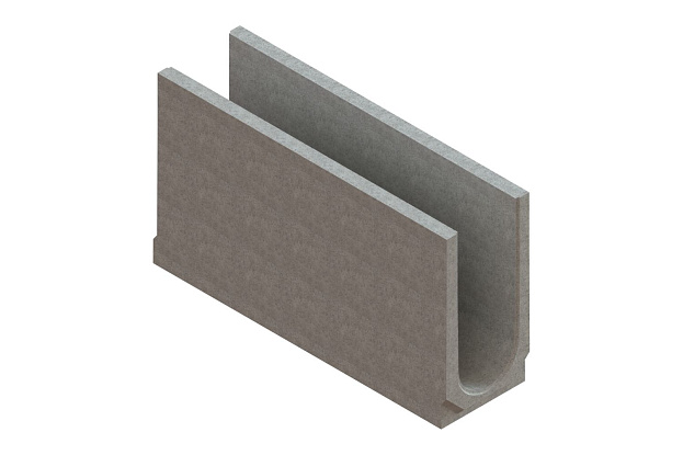 Лотки водоотводные бетонные BetoMax DN200 каскадные h150-575, рис. 2