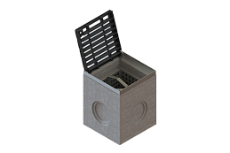 Корзина для дождеприемного колодца оцинкованная сталь 6179-D - Стандартпарк, рис. 2