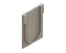 Заглушка торцевая полимербетонная для блока монолитного начального 67519-5Н - Стандартпарк, рис. 3