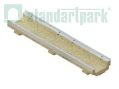 Лоток водоотводный CompoMax Drive полимербетонный усиленный H100 кл.С,D,Е, рис. 1