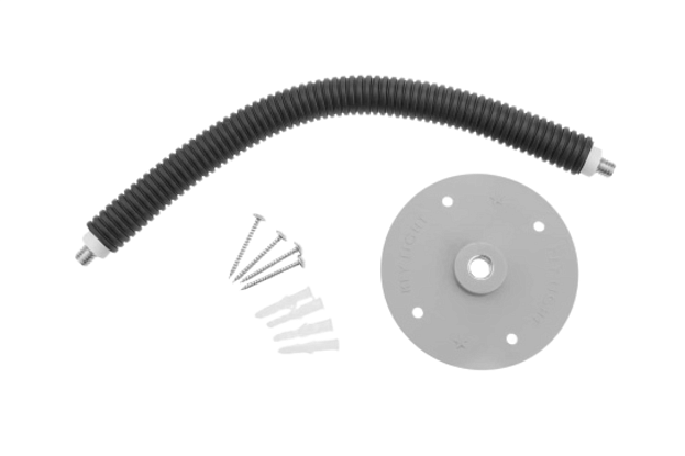 Зеркало для помещений круглое на гибком кронштейне, рис. 7