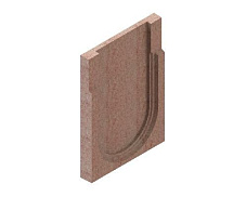 Заглушка торцевая полимербетонная для блока монолитного конечная 67519-5К - Стандартпарк, рис. 2