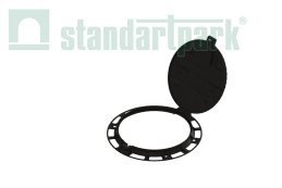 Люк чугунный лёгкий тип Л (А15) с запорным устройством Стандартпарк, рис. 2