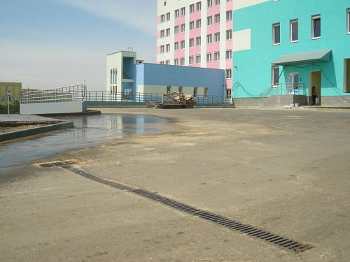 Линия водоотвода около больницы - Стандартпарк