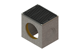 Дождеприемный колодец с решеткой BetoMax (комплект) C250 ДК-50.64.65 - Стандартпарк, рис. 3